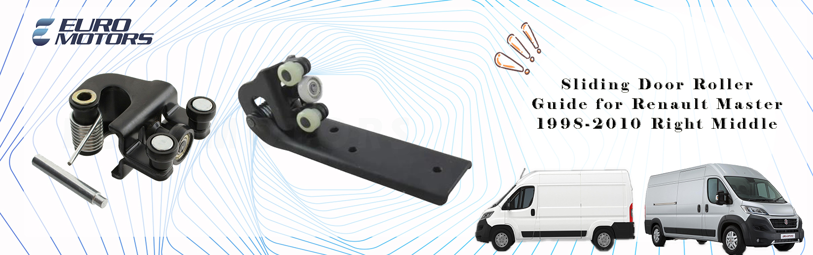 Sliding Door Roller Guide for car